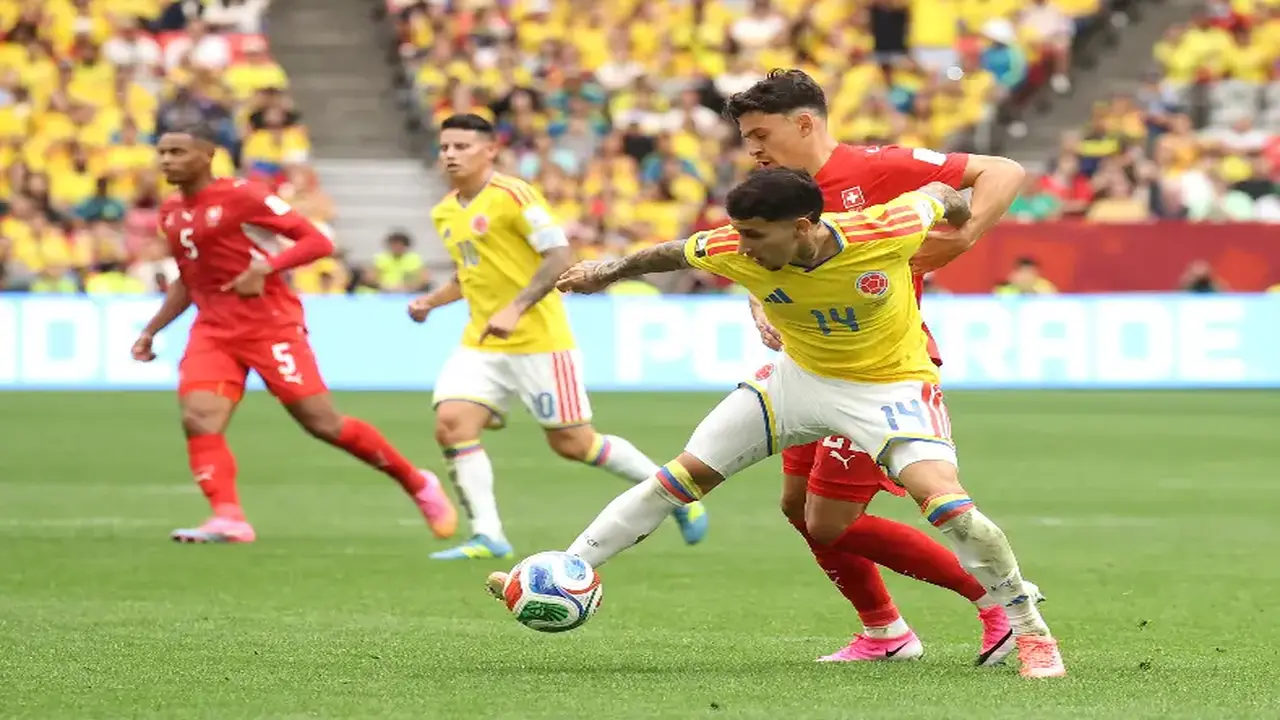 مباراة سويسرا وكولومبيا تتجه للتعادل في كأس العالم 2026